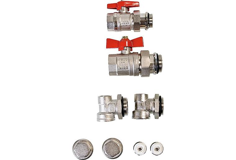 WS-Anschlussgarnitur Typ 3/4" vertikal WS-Anschlussgarnitur Typ 3/4" vertikal