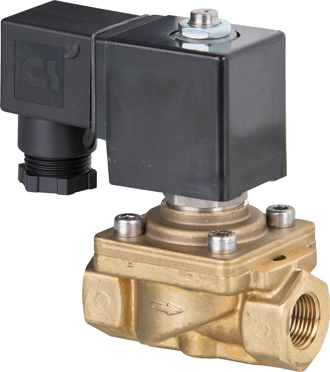 GSR Magnetventil zwangsgesteuert Type D 4322 1002 012 230V 50Hz Druck 0-12 bar 3/8" *