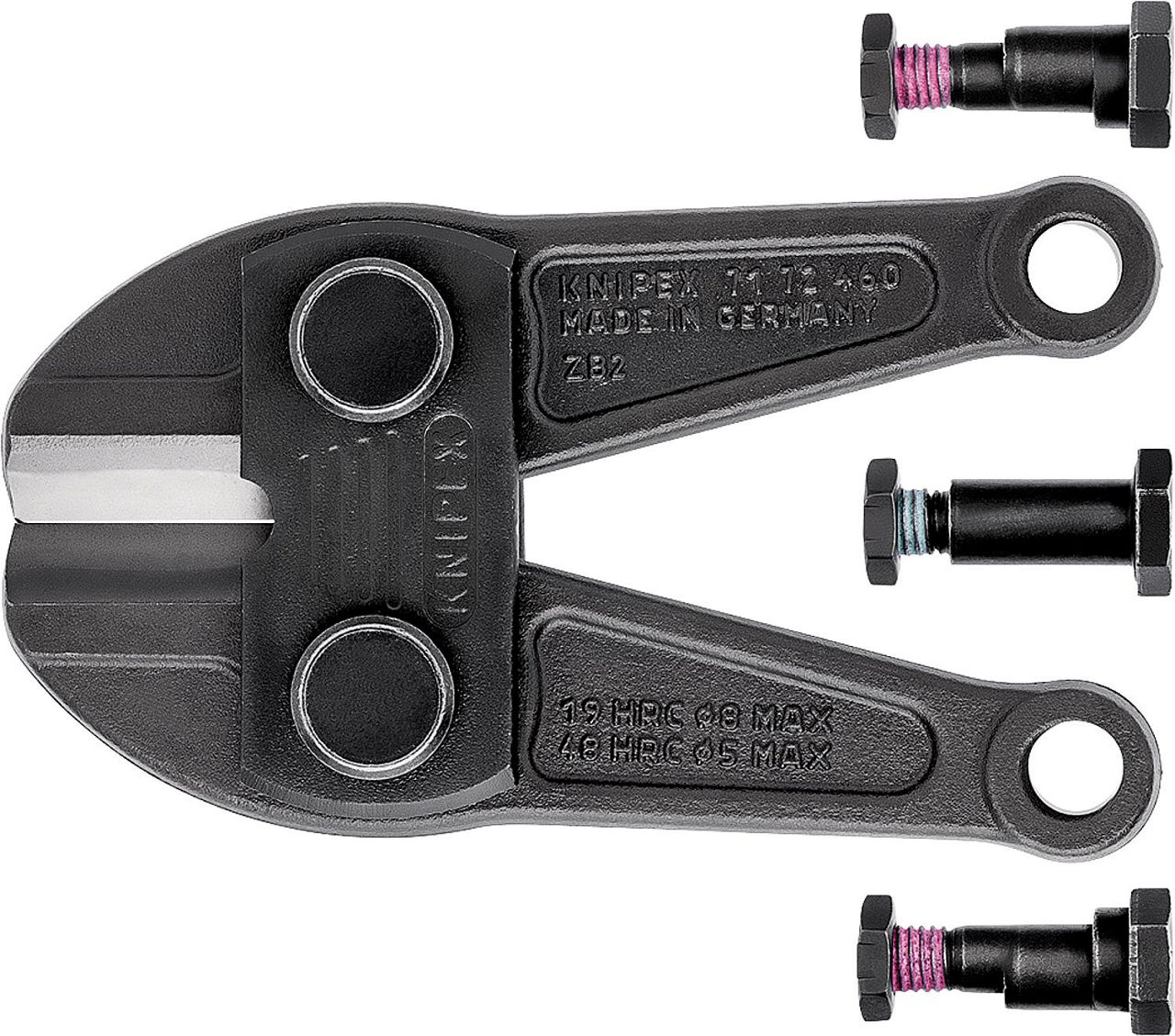 Ersatzmesserkopf KNIPEX für Bolzenschneider 460mm Ersatzmesserkopf KNIPEX für Bolzenschneider 460mm
