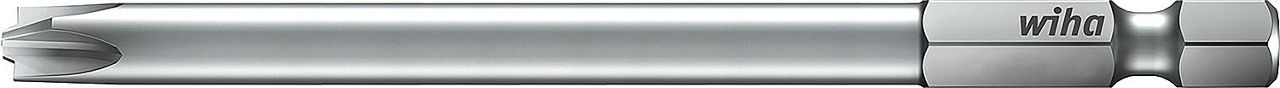 VDE-PlusMinus Phillips/Schlitz-Bit wiha 7049PHM Professional, mit 1/4"-Antrieb, SL/PH2 x 90 mm