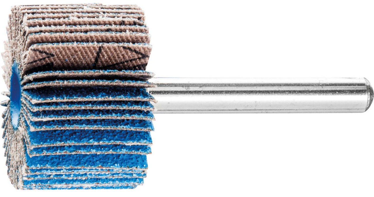 Fächerschleifer Pferd F, Ø 30 x 20 mm, Schaft-Ø 6 mm, Körnung A 80 Fächerschleifer Pferd F, Ø 30 x 20 mm, Schaft-Ø 6 mm, Körnung A 80