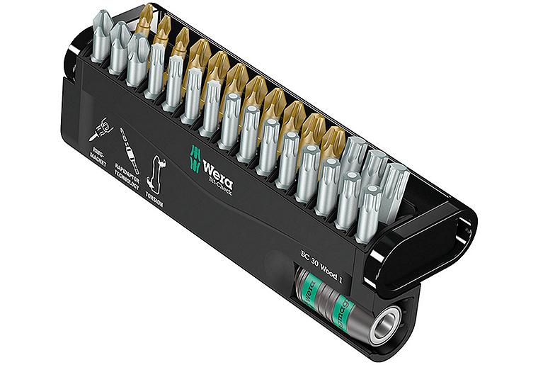 Bitset WERA Bit-Check Wood 1 30-teilig mit Universalhalter Bitset WERA Bit-Check Wood 1 30-teilig mit Universalhalter