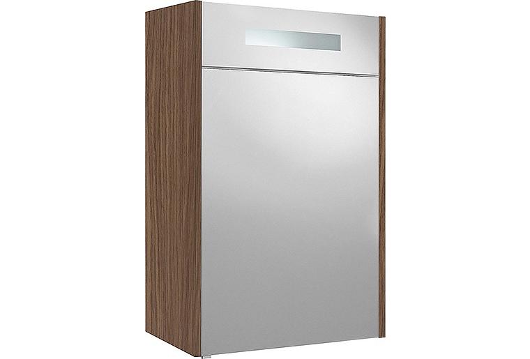 Spiegelschrank m. bel. Blende Eiche Khaki, 1 Tür, Anschlag rechts, 600x750x188 mm Spiegelschrank m. bel. Blende Eiche Khaki, 1 Tür, Anschlag rechts, 600x750x188 mm