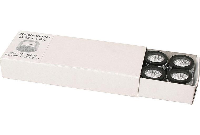 Weichstrahlregler-Niederdruck ohne Prüfz AG M28X1 mit Gummidichtung mit Zahnkranz ""VPE 10 Stk."" Weichstrahlregler-Niederdruck ohne Prüfz AG M28X1 mit Gummidichtung mit Zahnkranz ""VPE 10 Stk.""