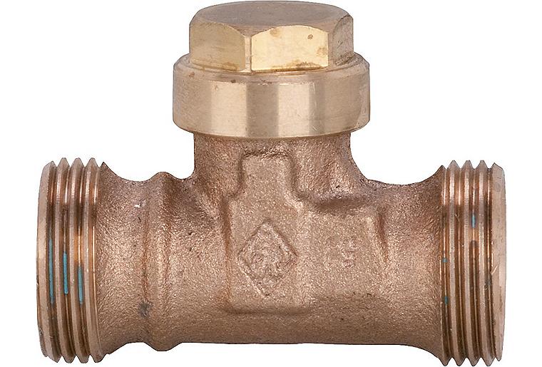 Rücklaufverschraubung DN 15 Anschlussgewinde G 3/4" beidseitig m. Absperrung + Feinstregulierung Rücklaufverschraubung DN 15 Anschlussgewinde G 3/4" beidseitig m. Absperrung + Feinstregulierung