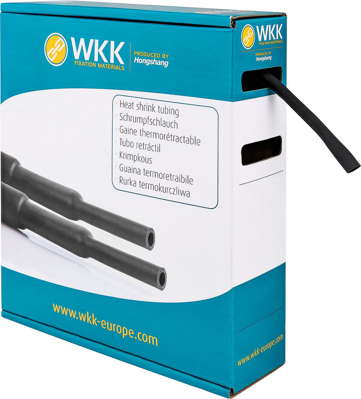 WKK Schrumpfschlauch H-2(Z) box 6.4/3.2 schwarz 5m WKK Schrumpfschlauch H-2(Z) box 6.4/3.2 schwarz 5m
