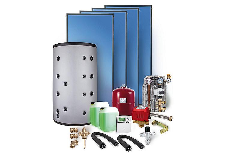 Solarpaket SX 2.51 Aufdachmontage 10,04m² mit Hygienespeicher 800L, 1WT Solarpaket SX 2.51 Aufdachmontage 10,04m² mit Hygienespeicher 800L, 1WT