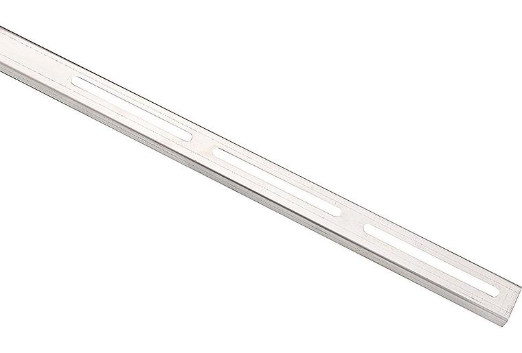 Montageschiene L= 2457 mm Edelstahl VPE 5 Stück Montageschiene L= 2457 mm Edelstahl VPE 5 Stück