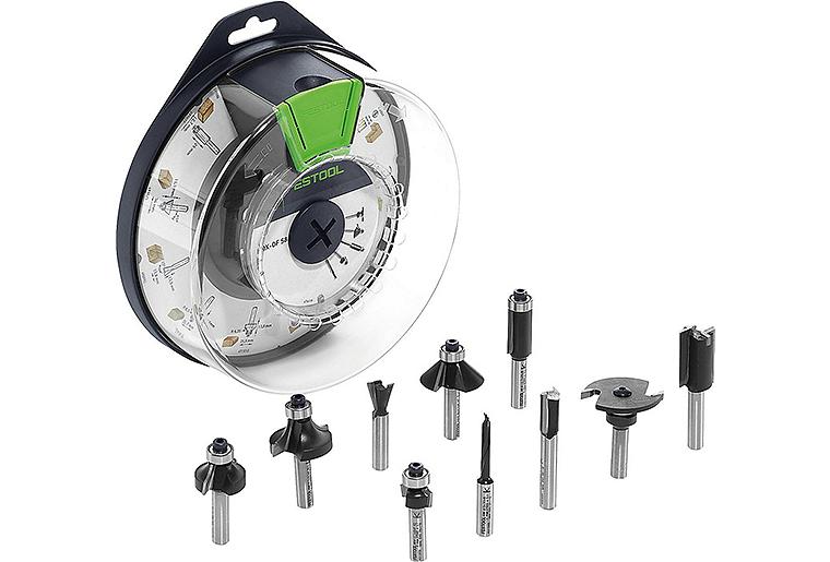 Fräser-Set Festool Box-OF HW S8 Mix, 10-teilig Fräser-Set Festool Box-OF HW S8 Mix, 10-teilig