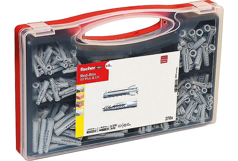 Dübelsortiment, SX/UX, 291-teilig