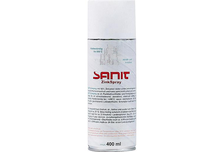 SANIT ZinkSpray (R 290) 400ml Dose SANIT ZinkSpray (R 290) 400ml Dose