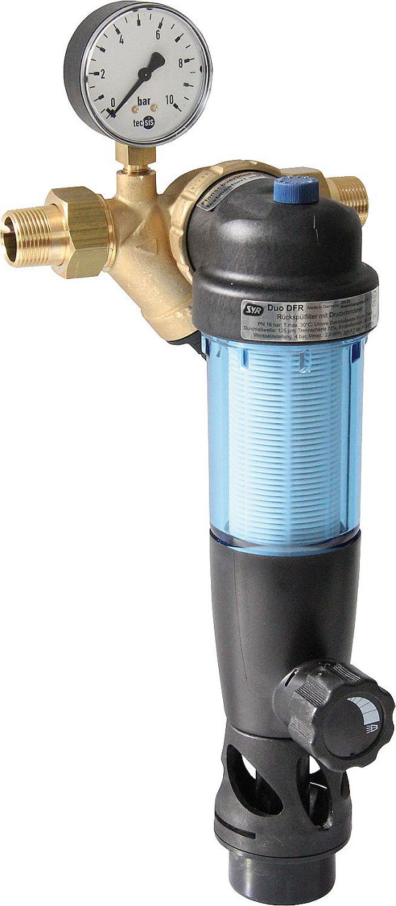 SYR Rückspülfilter mit Druckminderer DN 25 SYR Rückspülfilter mit Druckminderer DN 25