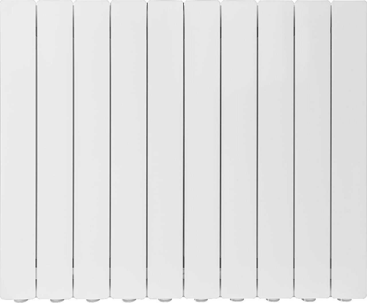 Aluminium-Heizkörper Blitz Super B4,800/100- 4Glieder weiss, RAL 9010