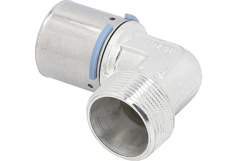 Uponor S-Press Winkelnippel Ø40mm-DN32 (1 1/4") AG Uponor S-Press Winkelnippel Ø40mm-DN32 (1 1/4") AG
