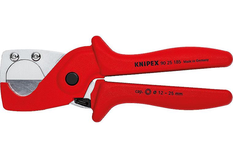 Rohrschere KNIPEX für Kunststoff-Verbundrohre von Ø 12-25 mm Rohrschere KNIPEX für Kunststoff-Verbundrohre von Ø 12-25 mm