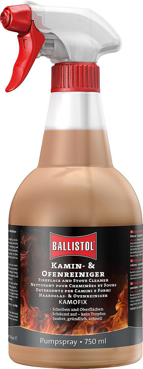 Kamin-, Ofen- & Grillreiniger BALLISTOL Kamofix, 750ml Handzerstäuber Kamin-, Ofen- & Grillreiniger BALLISTOL Kamofix, 750ml Handzerstäuber