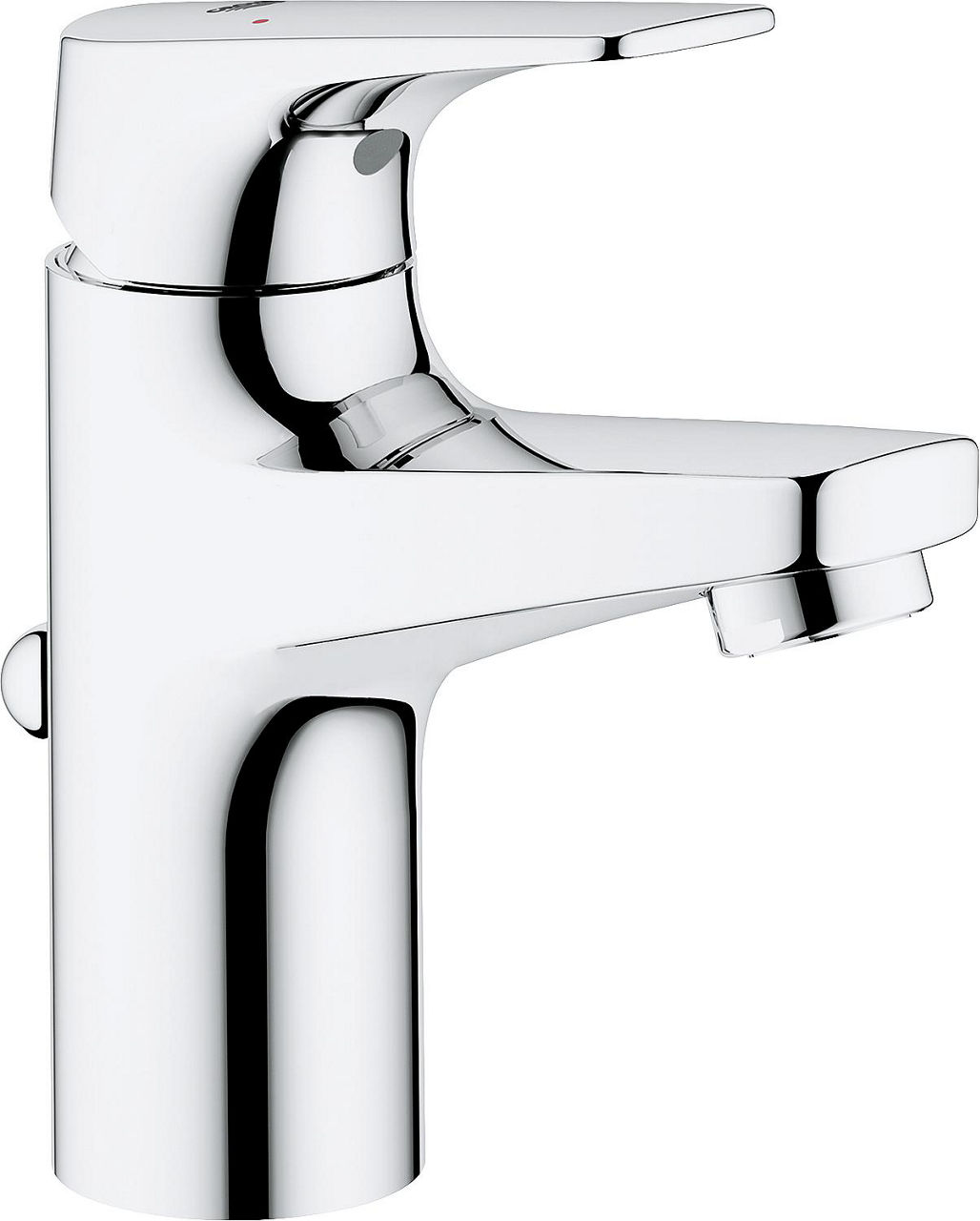 Waschtischmischer Grohe Bauflow S-Size chrom mit Temperaturbegrenzer Waschtischmischer Grohe Bauflow S-Size chrom mit Temperaturbegrenzer