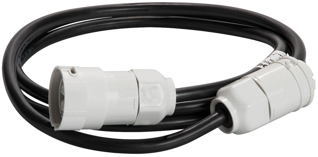 Verbindungskabel HIGHFORCE 3-polig 3x1,5mm² Stecker/Buchse 3m Verbindungskabel HIGHFORCE 3-polig 3x1,5mm² Stecker/Buchse 3m