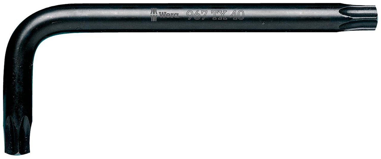 Winkelschlüssel WERA BlackLaser TORX® T10