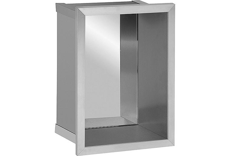 Wandnische mit Spiegelrückwand Tiefe 150mm, BxH:235x325mm Wandnische mit Spiegelrückwand Tiefe 150mm, BxH:235x325mm