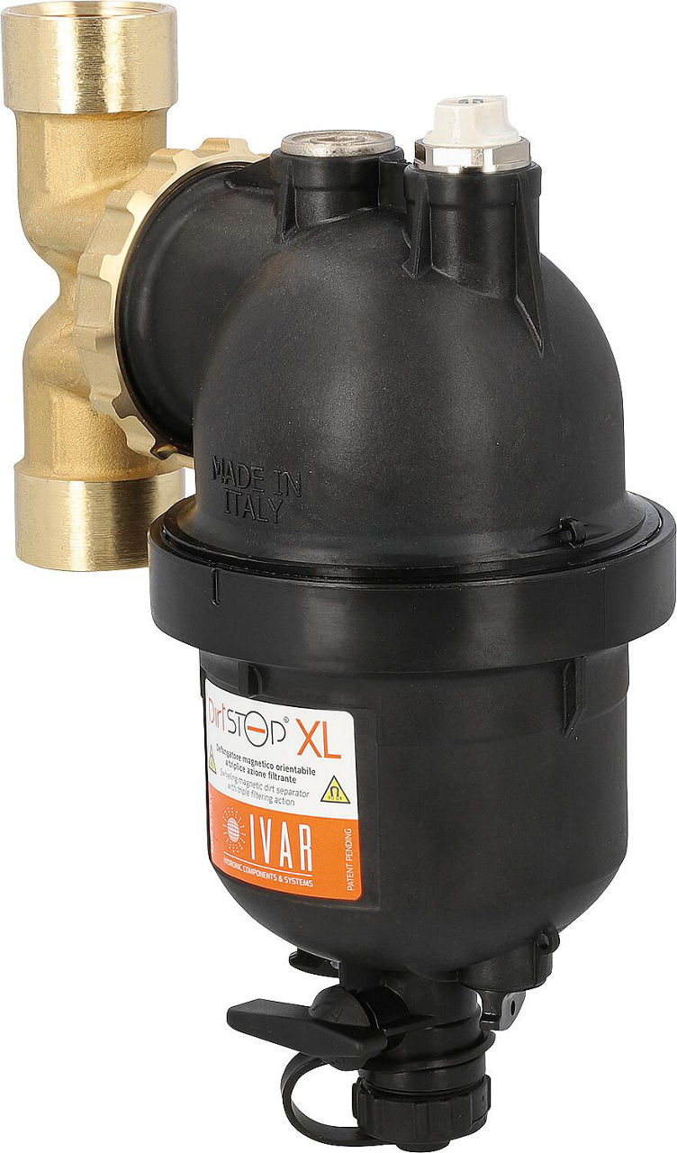 Magnetit- und Schlammabscheider Dirtstop XL Typ BF, DN 32 (1 1/4"), IG Magnetit- und Schlammabscheider Dirtstop XL Typ BF, DN 32 (1 1/4"), IG