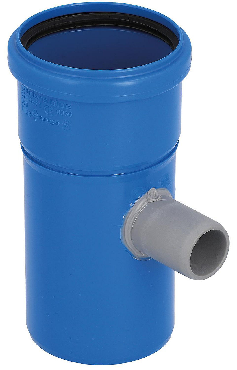 CondensBlue Kondensatablauf einwandig DN 110 x DN 32 CondensBlue Kondensatablauf einwandig DN 110 x DN 32