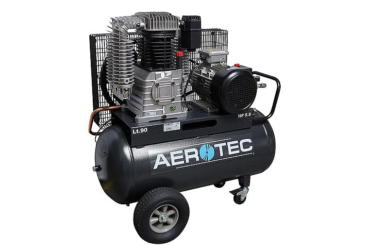 Kolbenkompressor AEROTEC 820-90 PRO 400 Volt mit 10 bar und 90 Liter Kessel Kolbenkompressor AEROTEC 820-90 PRO 400 Volt mit 10 bar und 90 Liter Kessel