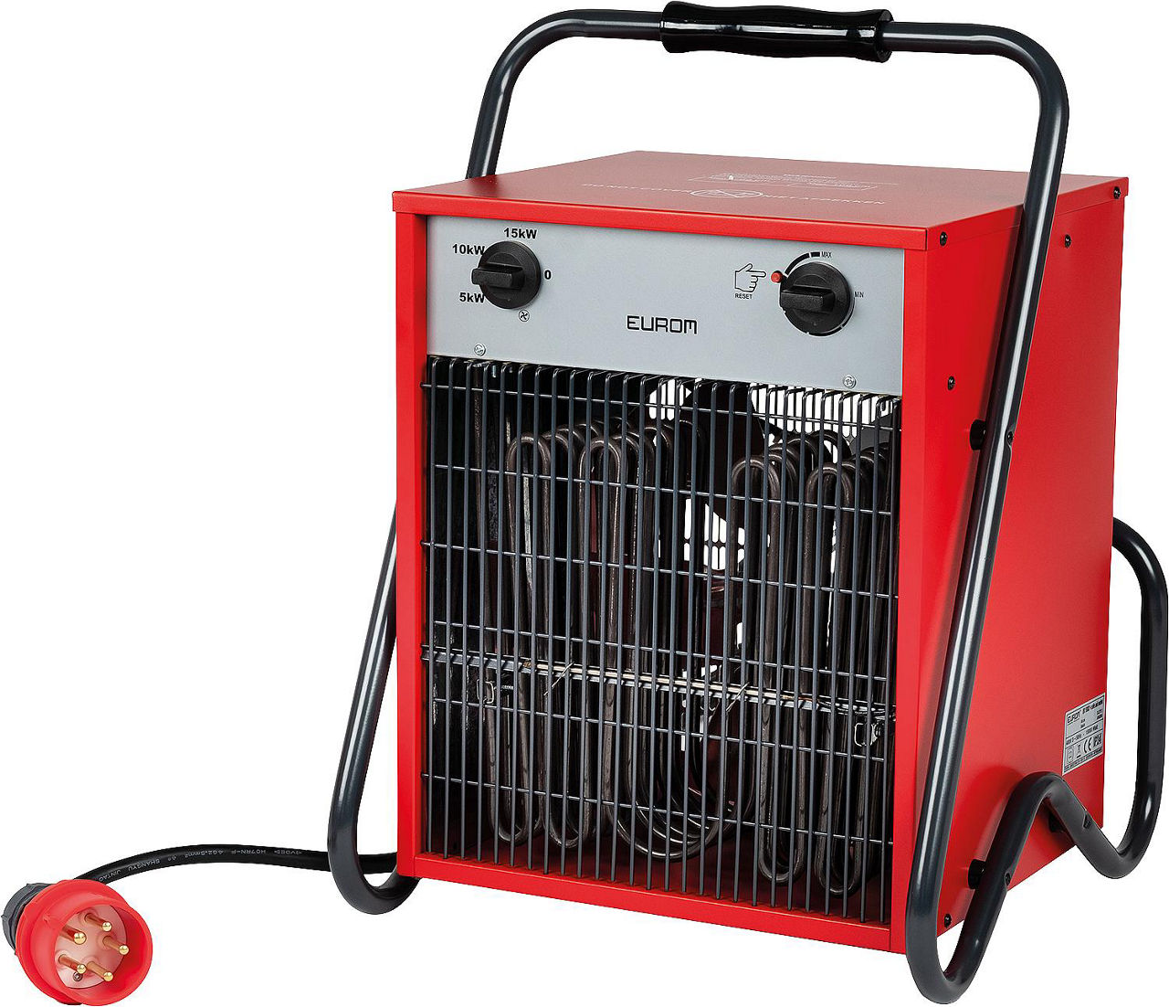 Heizlüfter Profi EK15002 mit Kabel 5/10/15kw, 380-400V 32A Heizlüfter Profi EK15002 mit Kabel 5/10/15kw, 380-400V 32A