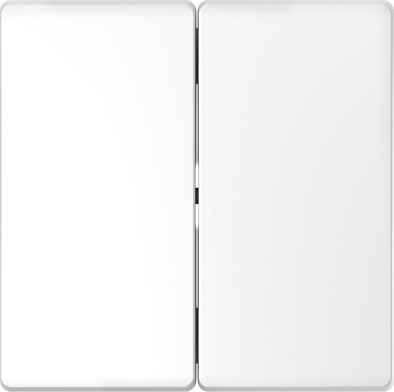 Wippe für Serienschalter neutral System Design Lotosweiß glänzend
