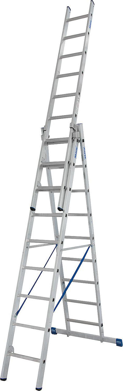Vielzweckleiter KRAUSE STABILO 3x9 Sprossen mit Treppenfunktion Vielzweckleiter KRAUSE STABILO 3x9 Sprossen mit Treppenfunktion
