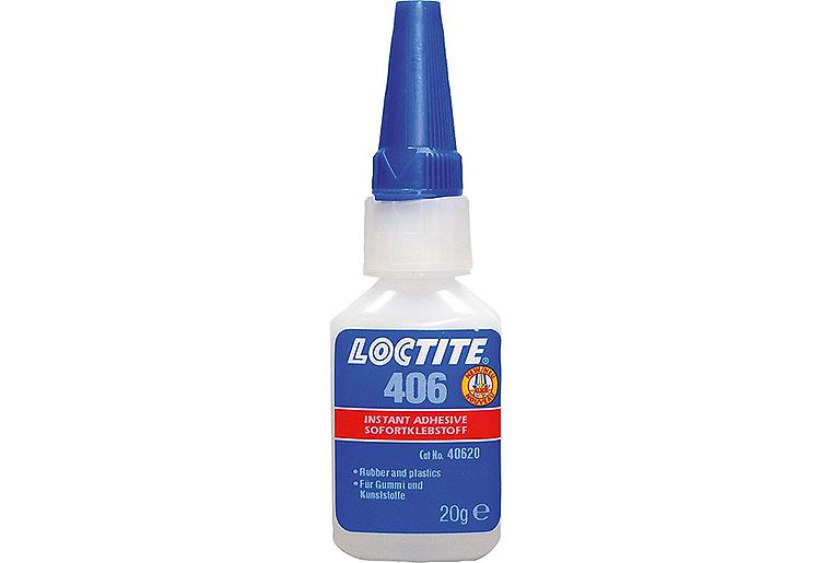 Sofortklebstoff für Gummi & Kunststoffe LOCTITE 406, 20g Dosierflasche