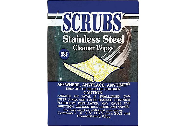 Edelstahlreinigungstuch SCRUBS, Sachet mit 1 Tuch Edelstahlreinigungstuch SCRUBS, Sachet mit 1 Tuch