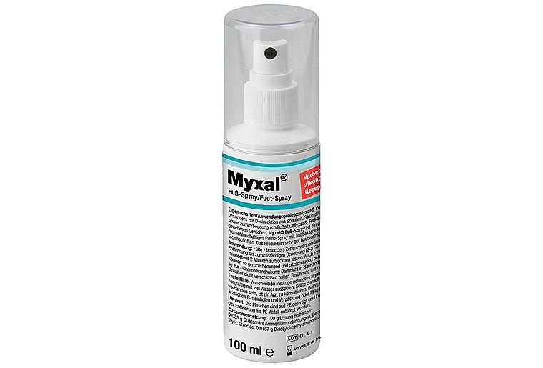 Fuß-Spray (Desinfektionsmittel) MYXAL 100ml Pumpspray