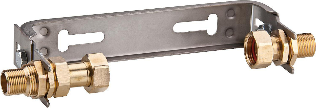 Wasserzähler-Anschlussbügel Edelstahl V2A QN 2,5 1'' x 1'' Wasserzähler-Anschlussbügel Edelstahl V2A QN 2,5 1'' x 1''