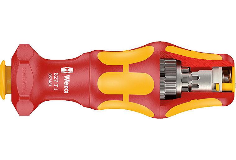 Bithandhalter WERA VDE Kraftform Turbo für 1/4" VDE Wechselklingen Bithandhalter WERA VDE Kraftform Turbo für 1/4" VDE Wechselklingen