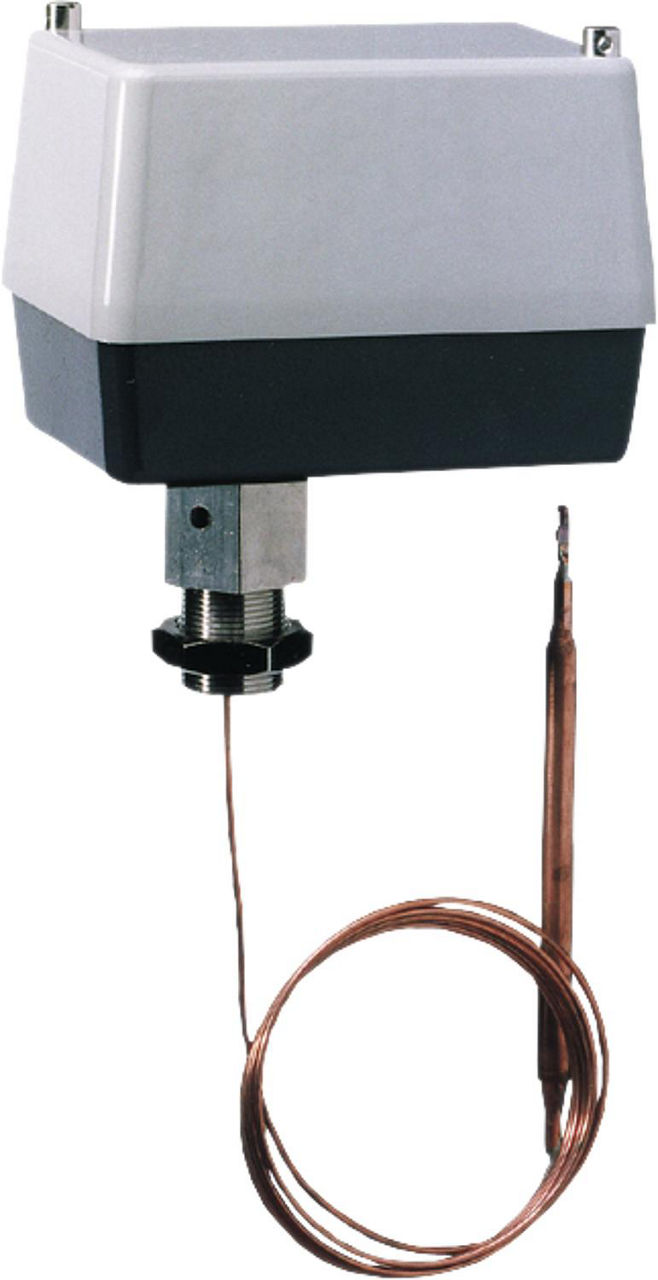 Aufbau-Thermostat ATHf-1 230 V., Regelbereich 0-100° Fernleitung 1000 mm