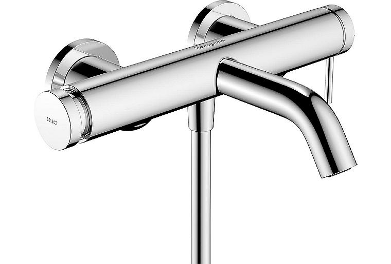 Wannenmischer Hansgrohe Aufputz Tecturis S Ausladung 209 mm chrom