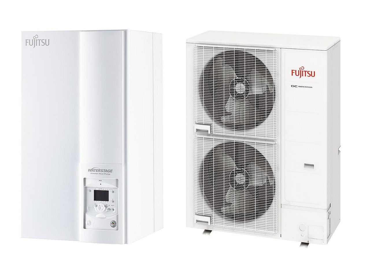 Splitt-Wärmepumpe Luft/Wasser Serie High Power (R 410A), 11 KW Splitt-Wärmepumpe Luft/Wasser Serie High Power (R 410A), 11 KW