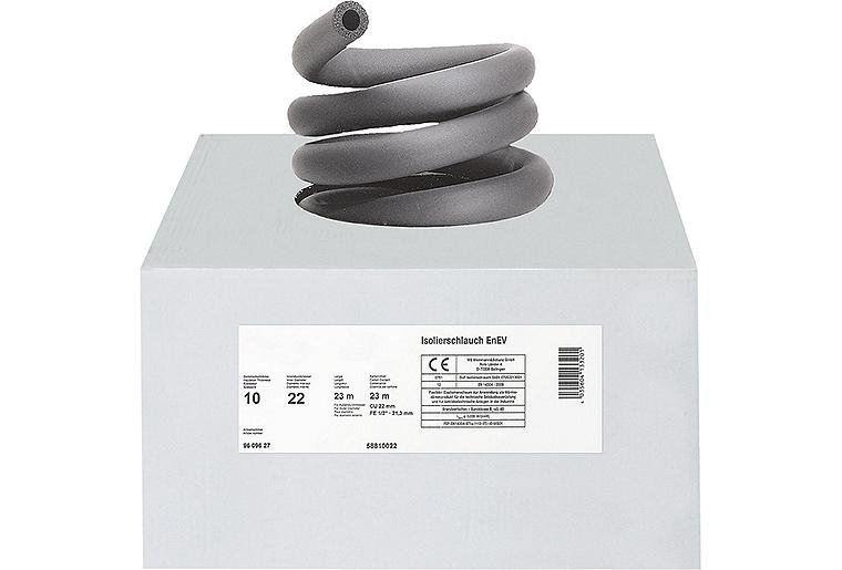 Kautschuk-Isolierung 15 mm, Dämmdicke 10mm, VPE = 1 Karton = 33m