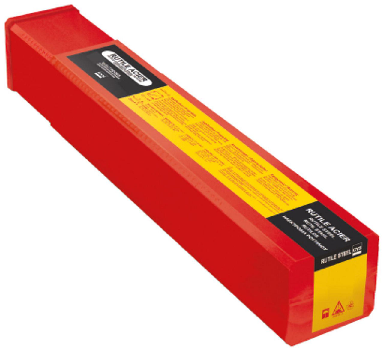 Stabelektrode Ø 4,0 mm für Stahl in Kunststoffbox,VPE = 117 Stück Stabelektrode Ø 4,0 mm für Stahl in Kunststoffbox,VPE = 117 Stück