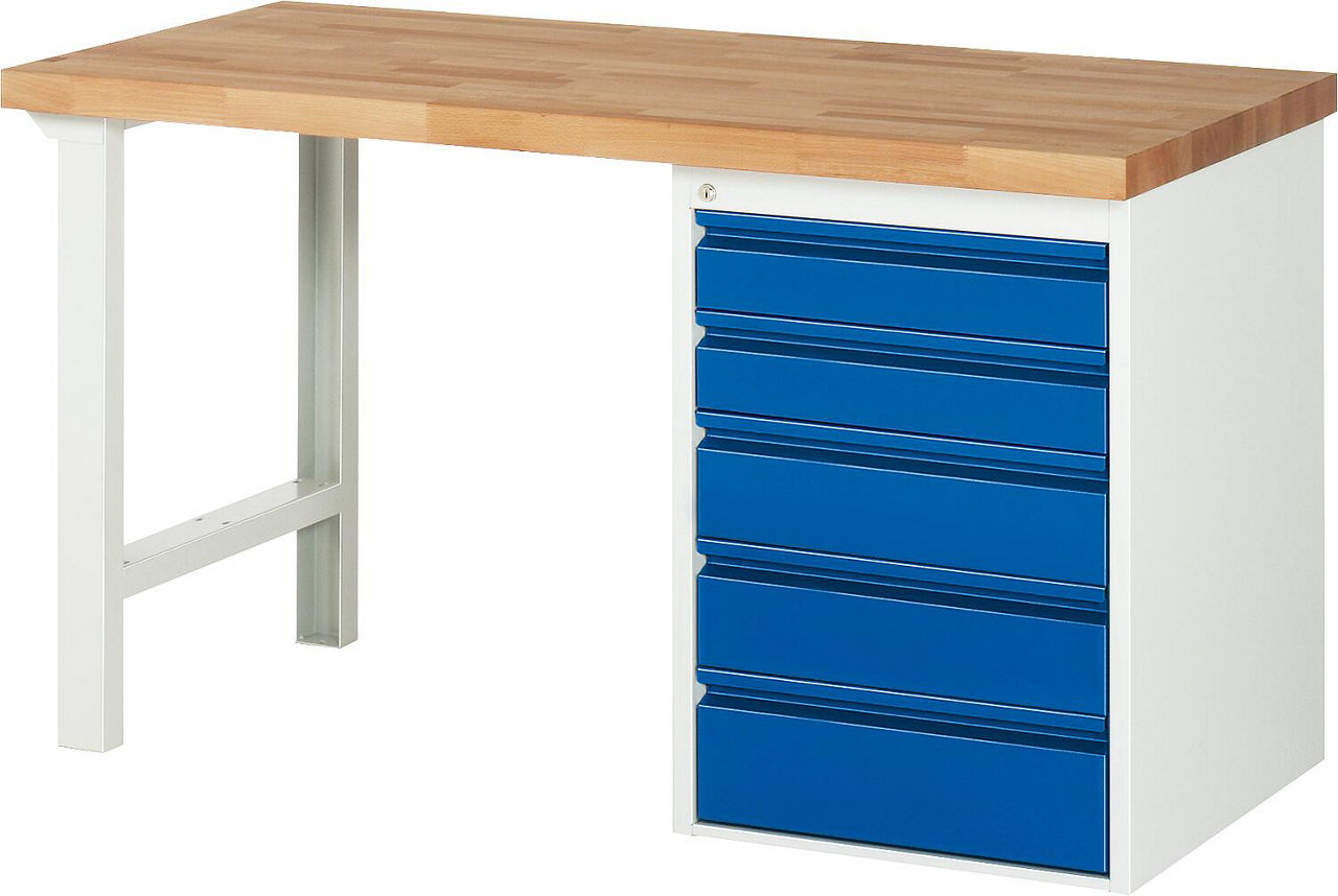 Werkbank RAU 7513 Serie Basic-7 2000 x 840 x 700 mm
