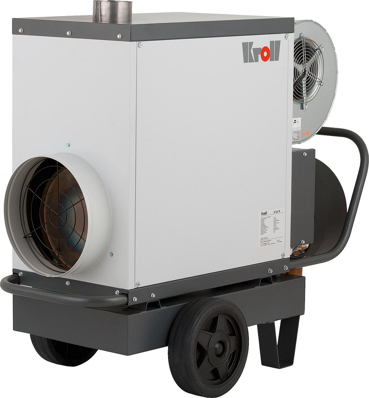 Mobiler Warmlufterzeuger Kroll M25 mit Ölbrenner Mobiler Warmlufterzeuger Kroll M25 mit Ölbrenner