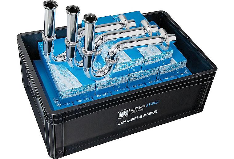 Röhrensiphon großes Modell,Vorteilspaket, DN 32 (1 1/4") inkl. WS-Box Röhrensiphon großes Modell,Vorteilspaket, DN 32 (1 1/4") inkl. WS-Box